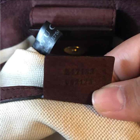 Purple Gucci tote bag - Picture 4 of 6